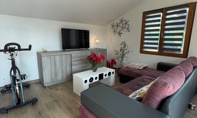 Pontarlier Apartment | New apartment Pontarlier with terrace near Switzerland