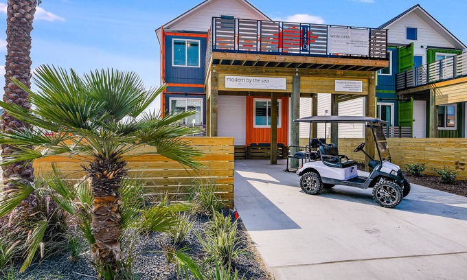 Shibui Sands House | New Coastal Container Home! Private pool, pet friendly!