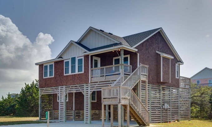 Avon House | New construction home short walk to the beach!