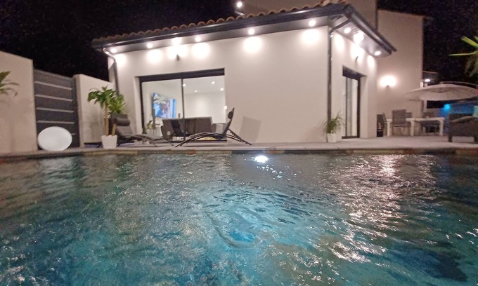 Lancon-Provence Villa | New contemporary villa with pool 15 min from Aix, 20 min from Marseille