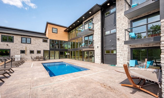 McHenry House | New! Epic lakefront home with indoor pool!