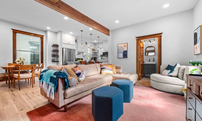 Whittier House | New! Historic Whittier Neighborhood - Near City Park & Golf - Fenced Yard