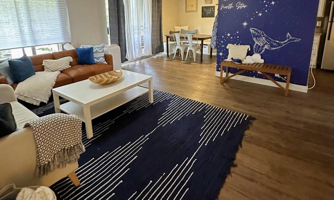 Mira Costa Apartment | NEW & IMPROVED The North Star/LiveWork/MinutestoBeach/Gym/Pool/Balcony