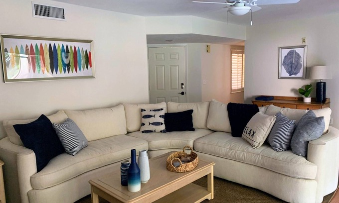 North Naples Condo | New Listing! Beautiful BEACHWALK CONDO, GATED! Walk to Vanderbilt Beach