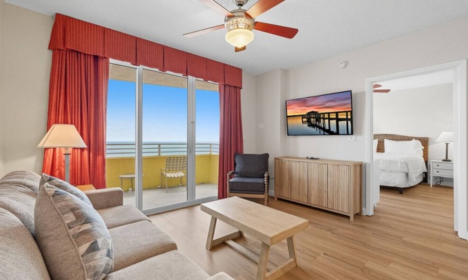 Daytona Beach Apartment | *New Listing* Completely Remodeled and Newly Furnished 3BR Direct Ocean Front Condo