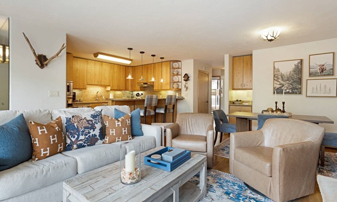 Vail Condo | New Listing! No Car Needed - On Free Town of Vail Bus Route, Walk to Village & Lionshead - Mtn Views