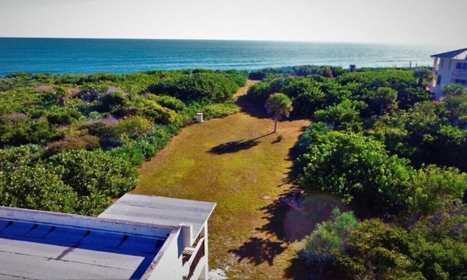 Melbourne Beach House | NEW LISTING!! Oceanfront Oasis, 250 ft Private Beach, Privacy