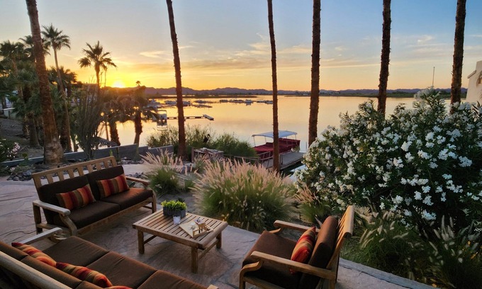 Yuma House | NEW LISTING The 9 Palms River House is where the Old West meets Lake House charm
