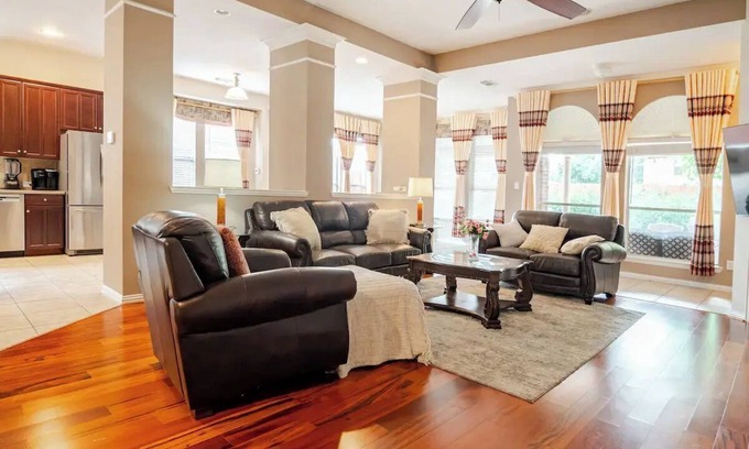 Barker House | NEW! Luxurious Stay with Beautiful Pool + Backyard