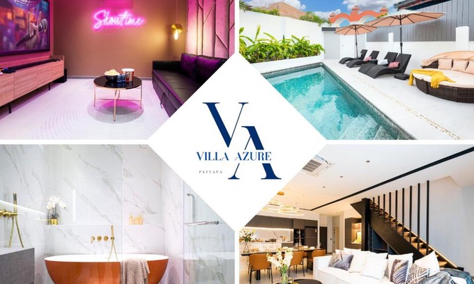 South Pattaya Villa | NEW Luxury Dual Villas, 9 Total Bedrooms, 7 Bathrooms, KTV, 3km to Walking Street & Beach