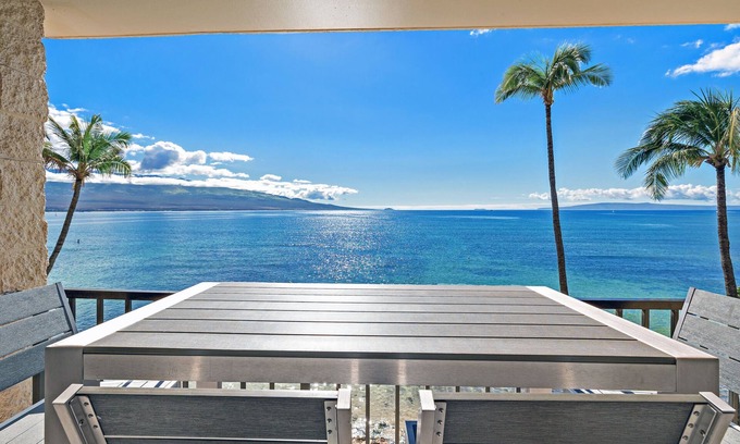 Maalaea Condo | New Luxury Oceanfront Condo ★ Amazing 180° Ocean Views ★ Top-Floor Corner-Unit