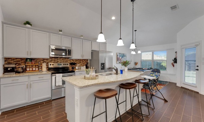 Grand Prairie House | New Modern Bohemian Home Minutes From Grand Prairie Top Attractions