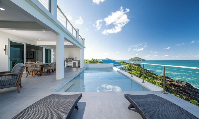 Tropaco Point House | NEW- Oceanfront Villa Tropaco-4BR 4.5BA with Pool