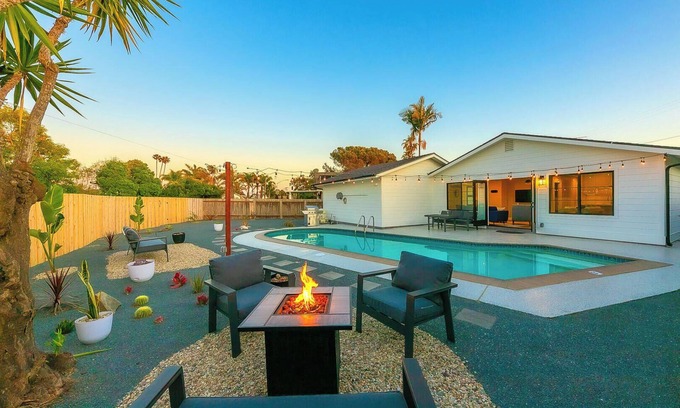 North Clairemont House | NEW! Private Poolside Paradise - Fully Updated and Centrally Located!