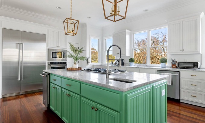 Isle of Palms House | New Renovation! Steps to Beach! Pool, Elevator, Putting Green, Game Room