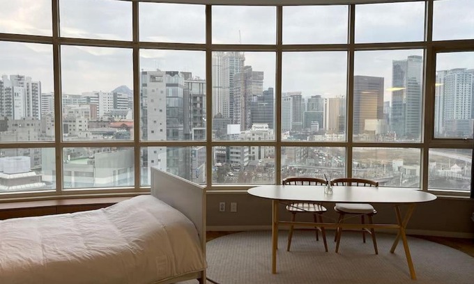 Cheongpa-dong Apartment | [New!] Seoul Stn 3min Panorama Duplex