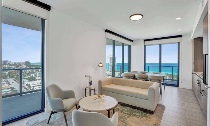 North Beach Condo | NEW: Stunning views 4 Bdrms Condo steps from the beach