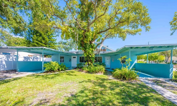 Cocoa Beach Cottage | NEW! Tropical Getaway - Walk to the Beach & Downtown!