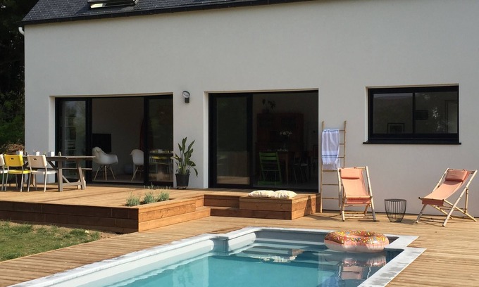 Baden House | New villa with private heated pool