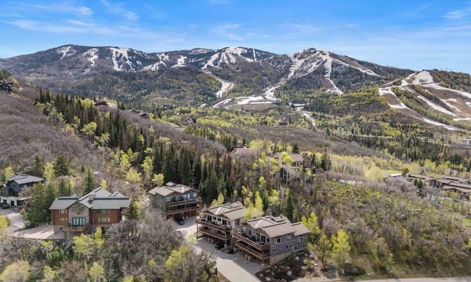 Fairway Meadows House | *NEW w/Discount!* Eagles Nest Chalet - Pet Friendly, Views, Hot Tub, Sauna, & Elevator