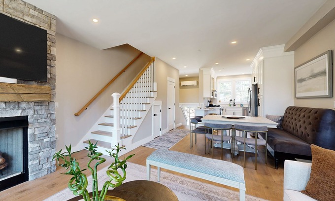 Waterville Valley House | Newly built townhouse steps from downtown, tubing, cross country skiing & golf