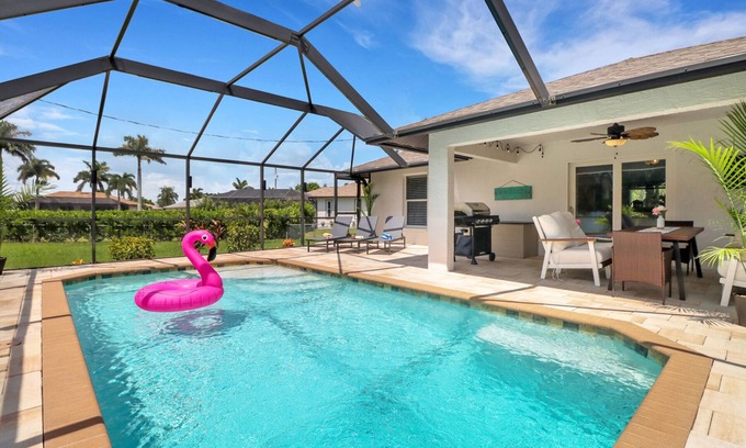 Pelican House | Newly furnished house with heated pool in a nice neighborhood.