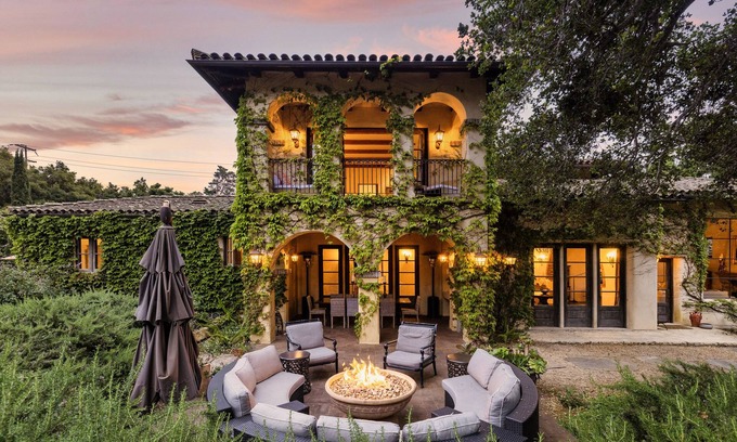 Montecito House | NEWLY LISTED! Gated Private Estate, resort-quality pool, stunning outdoor space.