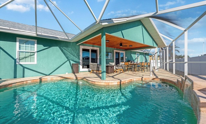 Marco Island House | Newly Remodeled! 5 Min to Beach, Private Pool, Outdoor TV, Fire Pit & Bikes!