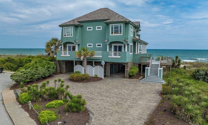 North Topsail Beach House | Newly Renovated Oceanfront Home with Pool Access * Major Discounts