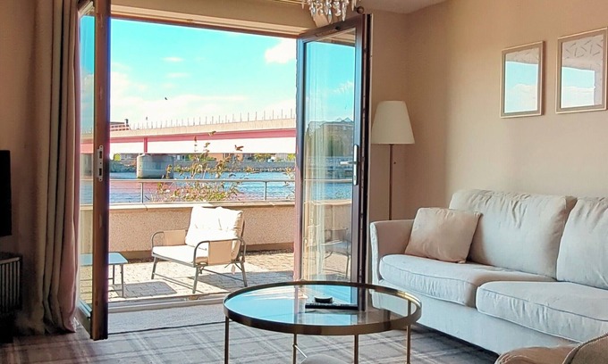 Inverness Apartment | Newly Renovated City Center Apartment (with garden), looking on to the RiverNess