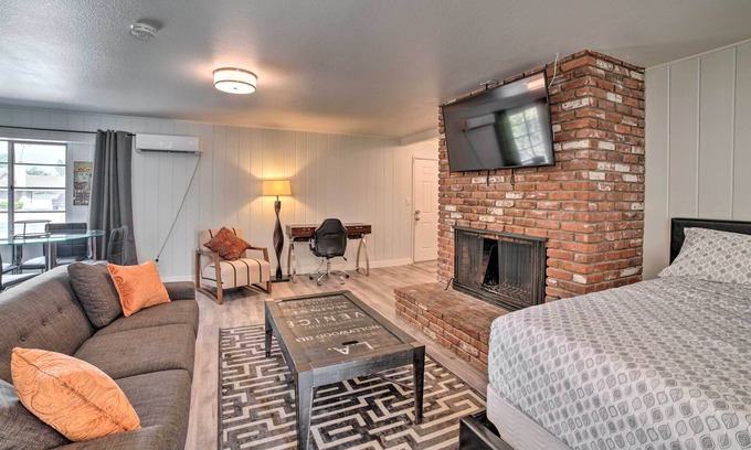 Corona Apartment | Newly Renovated Corona Guest House with Patio!