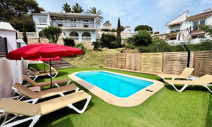 Mijas Villa | 'Nice and Spacius Villa near Fuengi' with Sea & Mountain View, Pool, NO under 40