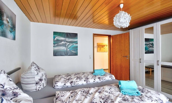 Schieder-Schwalenberg Apartment | Nice apartment for 4 people with WIFI, TV, balcony and pets allowed