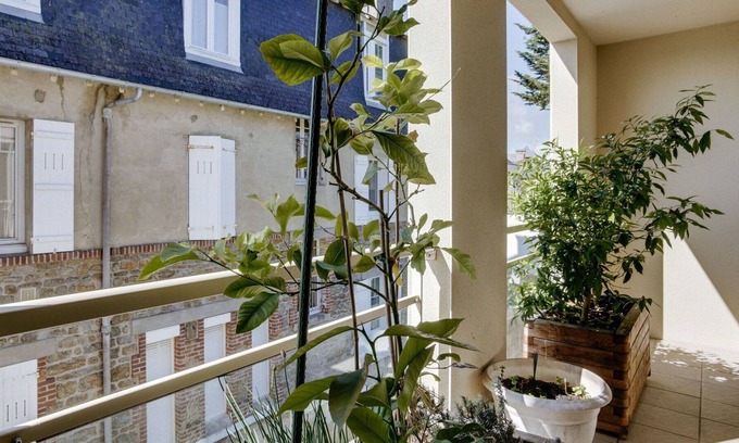 Saint-Igneuc Apartment | Nice apartment for 6 people with WIFI, TV and balcony