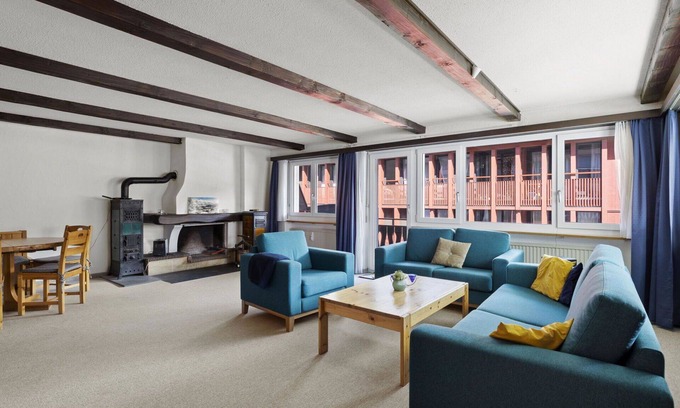 Churwalden Apartment | Nice apartment for 6 guests with WIFI, TV and balcony