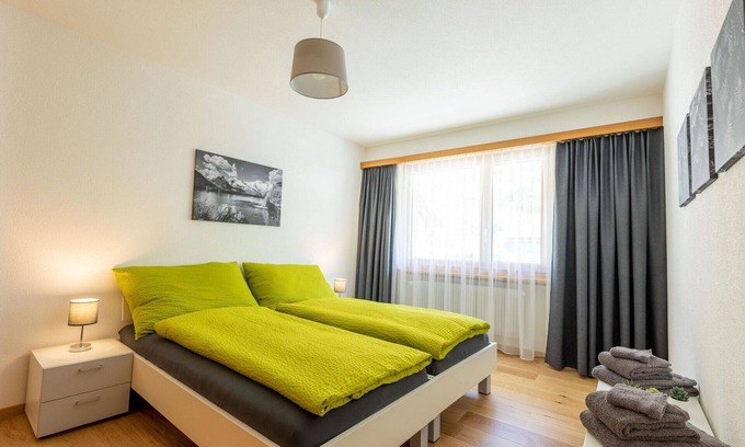 Saas Grund Apartment | Nice apartment for 6 people with WIFI, TV and balcony