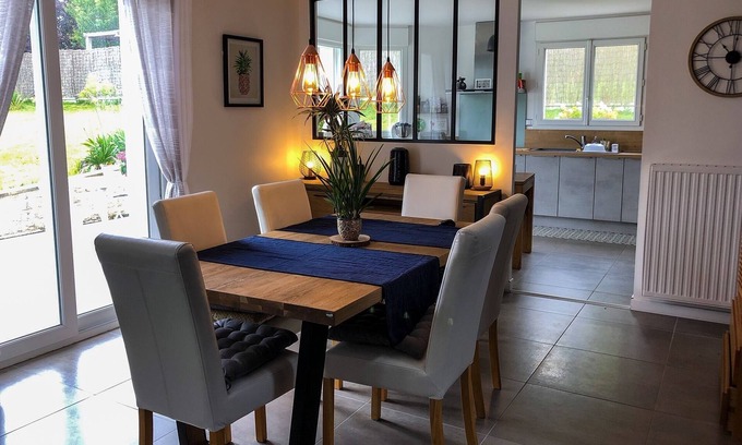 Saint-Ave House | Nice house 4bed, 2bath, bikes/games, near Vannes and beaches