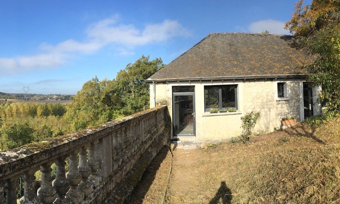 Montsoreau House | Nice view - Renovated house - 2 bedrooms - 180 ° panorama