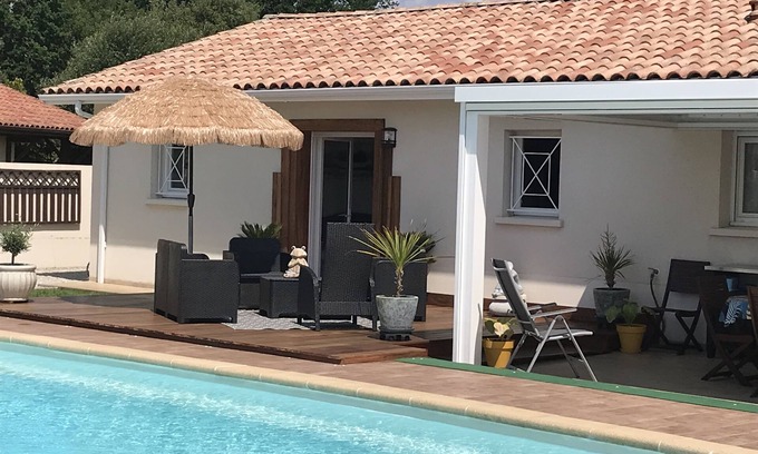 Biscarrosse Villa | Nice villa with pool, great amenities