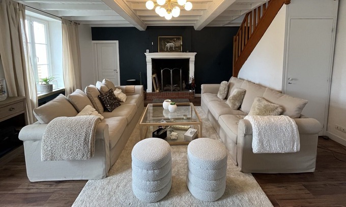 Canchy House | No.2 By The Fields, jacuzzi, 10min from the sea