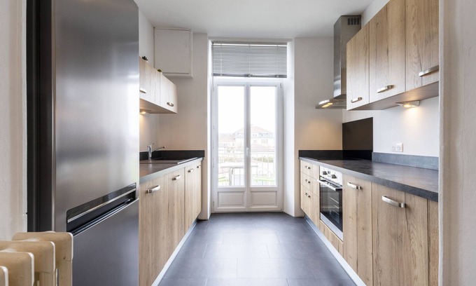 Vittel Apartment | Noa: 2-bedroom apartment in downtown Vittel (Balcony and free parking)