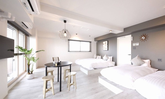 Chuo-ku Hotel | Nonsmoking Standard 4 beds Free WiFi/Sapporo Hokkaidō