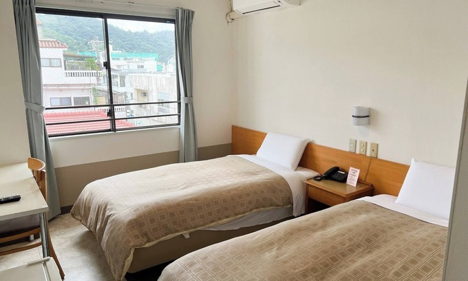 Nago Hotel | Nonsmoking Twin room with unit bath/Nago Okinawa