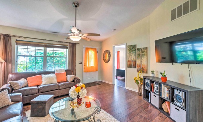 Warm Mineral Springs House | North Port Garden Home: Florida Room, Lanai!