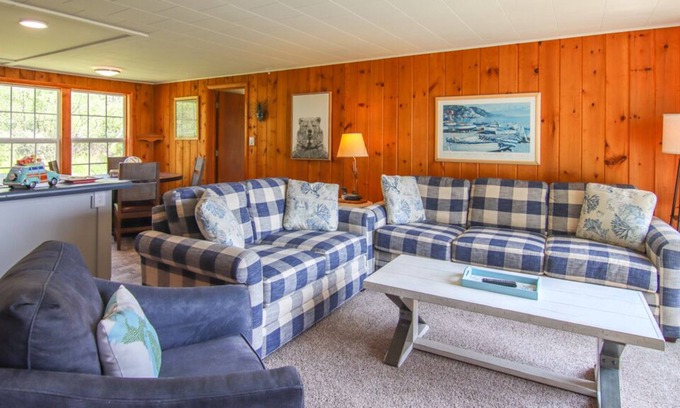 Bear Lake Cottage | North Shore Bear Lake, MI Cottage, 4 bedrooms 2 bathrooms. 175 feet of frontage!