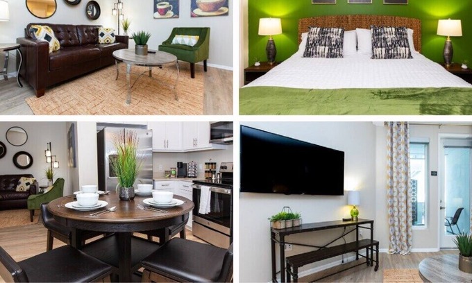 Normal Heights Apartment | NorthPark-97Walkscore-KingBed-Parking-A/C-FastWiFi