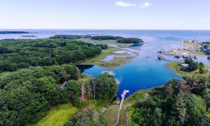 Kennebunkport House | NOTHING LIKE IT! STUNNING, PRIVATE ESCAPTE W/OCEAN FRONT VIEWS, PRIVATE DOCK.