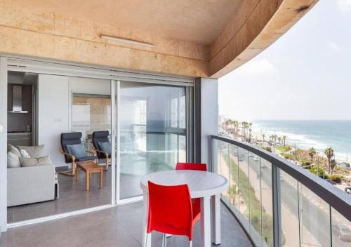 Bat Yam Apartment | O&O Group - Stunning Sea View 3 BR Apartment Iconic Tower