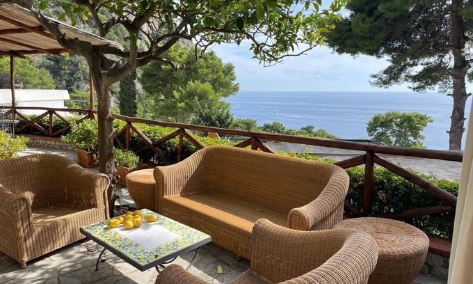 Marina Piccola Villa | O'Sole Villa in Capri close to the sea