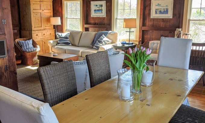 Chatham Cottage | Ocean & Marina Views From This Charming Cottage! Walk To Beach & Town.